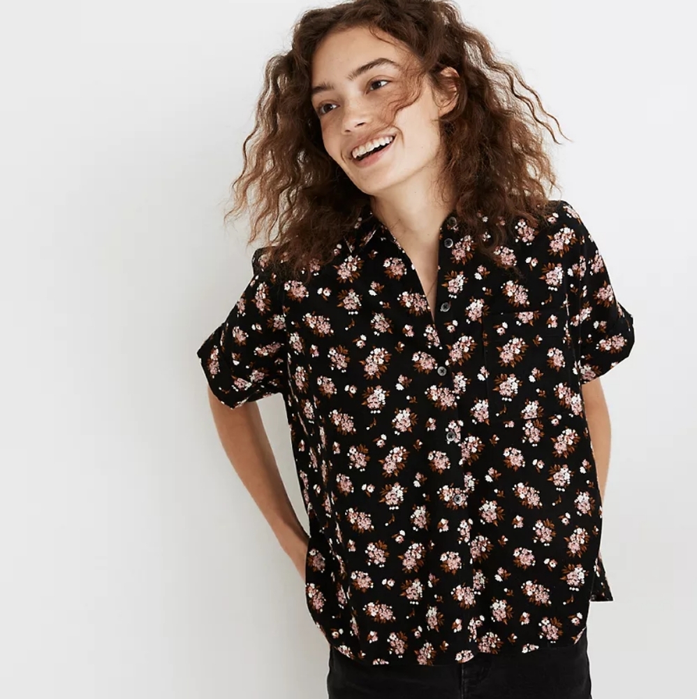 Corduroy Daily Shirt in Homestead Bouquet